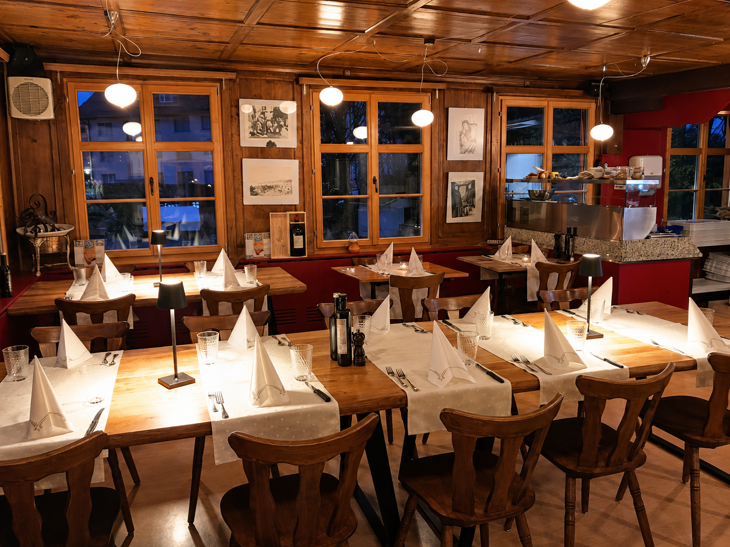 Der Saal im Rotes Haus